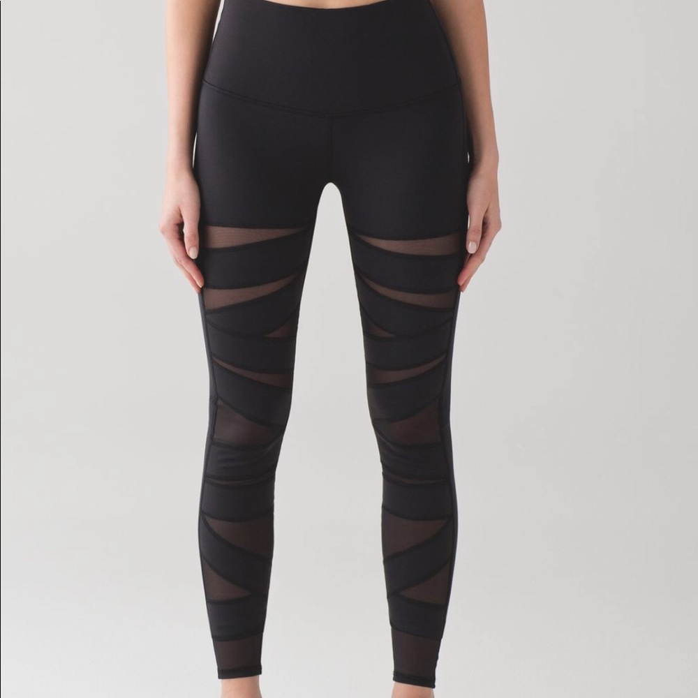 Lululemon Wunder Under Pant (Hi-Rise) (Tech Mesh)